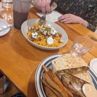 Mac n cheese and crunch wrap at Rise Above in St Catharines