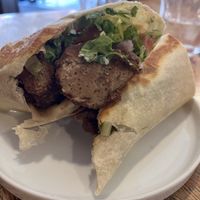 Seitan Wrap ( very good 👍 )  at Rise Above in St Catharines