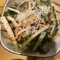 Sesame ginger noodles   at Rise Above in St Catharines