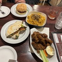 Beet Burger, Mac & Cheese, Killer Crunch Wrap and 1 pound of maple garlic Seitan Wings  at Rise Above in St Catharines