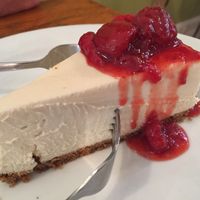The most delicious Cheesecake  at Rise Above in St Catharines