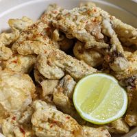 Dynamite cauliflower and mushroom at Moby Vegan Sushi in Dubai