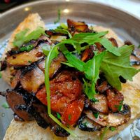 Garlic Mushroom Brushetta at The Last Zebra in Carlisle