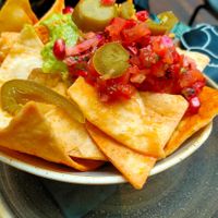 Siracha Nachos at The Last Zebra in Carlisle