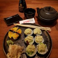 Creative makis and sushis at Oto Sushi in Warsaw