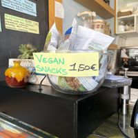 Vegan snacks  at Crepes House by PePe in Venice