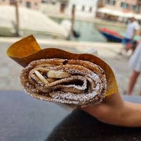 Banana and chocolate at Crepes House by PePe in Venice