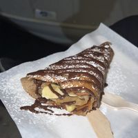 Crepes crema al cioccolato e banana  at Crepes House by PePe in Venice