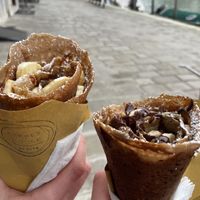 Normandie and Tradizionale  at Crepes House by PePe in Venice