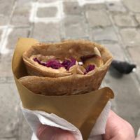 Half portion of peanut butter "Washington". at Crepes House by PePe in Venice