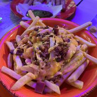 Bacon cheese fries   at Fast Vegan in Fuengirola