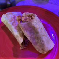 Burrito con soja texturizada  at Fast Vegan in Fuengirola