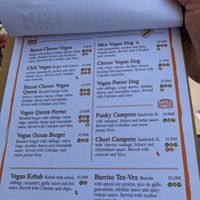 Fast Vegan menu pp2 at Fast Vegan in Fuengirola