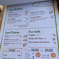 Fast Vegan menu pp3 at Fast Vegan in Fuengirola