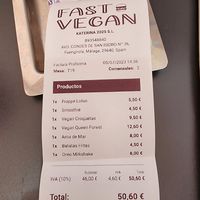  at Fast Vegan in Fuengirola
