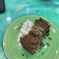 Sugar free carrot cake   at Fast Vegan in Fuengirola