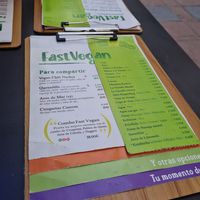 Menú page 1 at Fast Vegan in Fuengirola