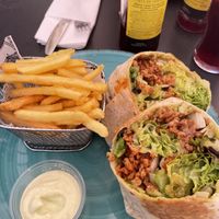 Vegan tex mex wrap  at Fast Vegan in Fuengirola