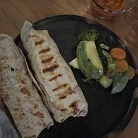 Burrito vegano   at Mundo Ceiba in Oaxaca