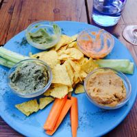 Dip it - very tasty, different dips. Big portion. After that i wasn't able to eat a main course. :-)  at Paprika in Granada