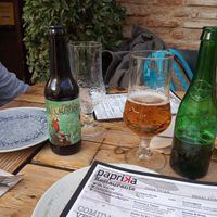 Cervezas artesanales at Paprika in Granada