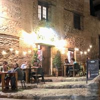 Eating outside at Pàprika !  at Paprika in Granada