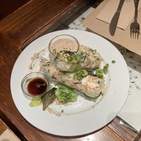 Vietnamese rolls  at Paprika in Granada