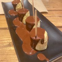 Sweet tapa to finish dinner  at Paprika in Granada