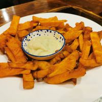 Sweet potato and mayo at Paprika in Granada