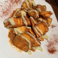 Bravas de boniato  at Paprika in Granada