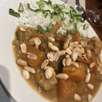 Thai curry brutal  at Paprika in Granada