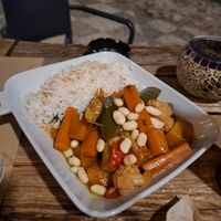 Thai curry at Paprika in Granada