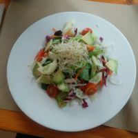 Salad at Paprika in Granada