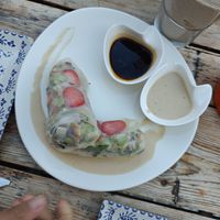 Vietnamese rolls at Paprika in Granada