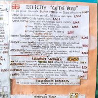 March 2022 food menu at FuerteTruck - Maybe closed in Fuerteventura