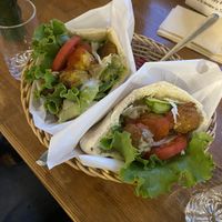 pita   at Falafel Garden in Kyoto