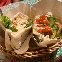   at Falafel Garden in Kyoto