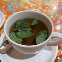 Peppermint tea  at Falafel Garden in Kyoto
