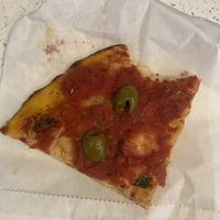 Tomato and Olive Focaccia (sorry about the missing corner - I couldnt wait!) at IRENE in South East London