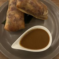 Fried rolls at Thai Thai in Merida