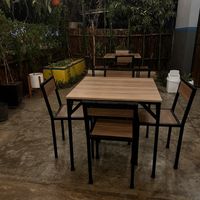 Covered outdoor seating area at Thai Thai in Merida