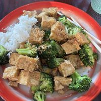  Broccoli with tofu  at Daughter Thai in Lovettsville