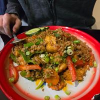 Basil fried rice at Daughter Thai in Lovettsville