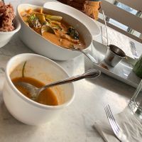 soup & rice  at Araya's Place - University District in Seattle