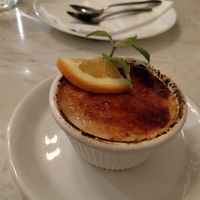 The creme brulee - amazing at Araya's Place - University District in Seattle