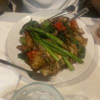 A noodle dish  at Araya's Place - University District in Seattle