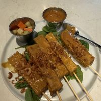 Tofu Satay  at Araya's Place - University District in Seattle