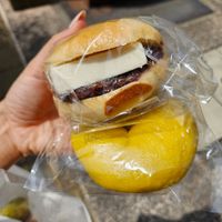 Curry and bean paste soy butter at Kamogawa Bakery in Kyoto
