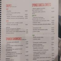 vegan cakes at SANTA coffee in Malaga