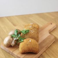 Rissois de Cogumelos  at Prana Food in Corroios